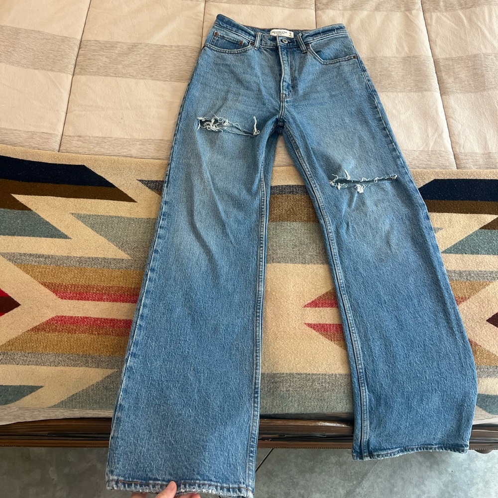 Abercrombie and fitch 90s relaxed high rise